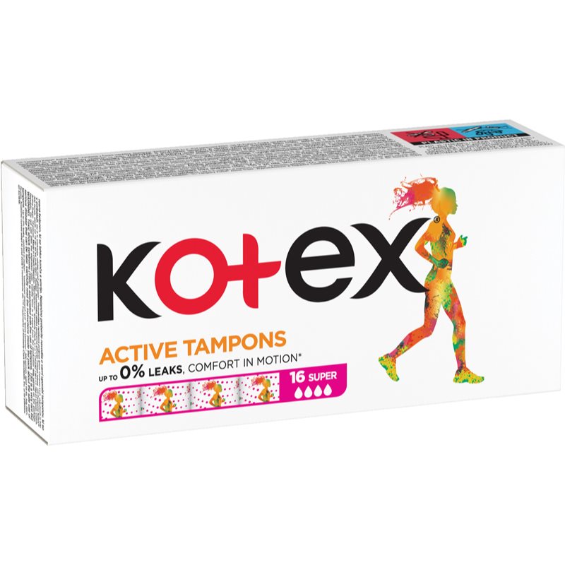 Kotex Active Super tamponi 16 kos