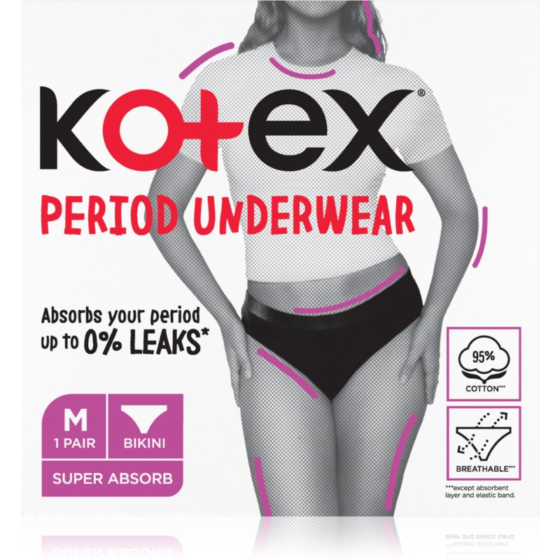 Kotex Period Underwear менструальні труси розмір M 1 кс