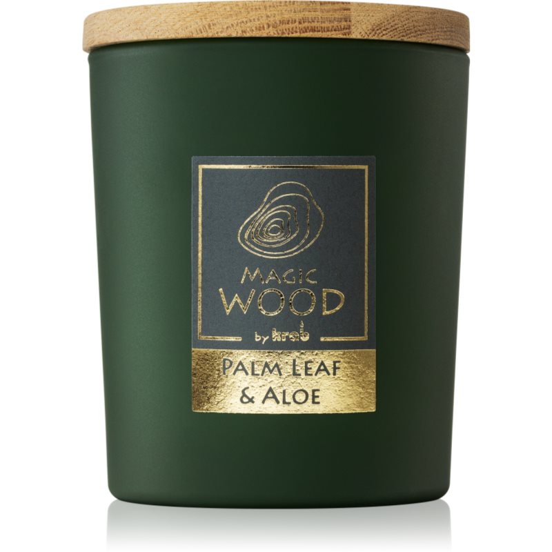 Krab Magic Wood Palm Leaf & Aloe Aроматична свічка 300 гр