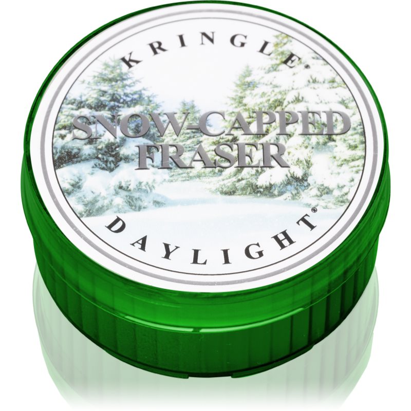 Kringle Candle Snow Capped Fraser чаена свещ 42 гр.