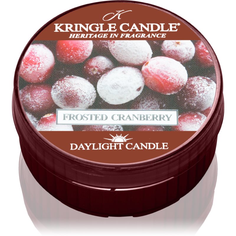 Kringle Candle Frosted Cranberry čajová sviečka 42 g