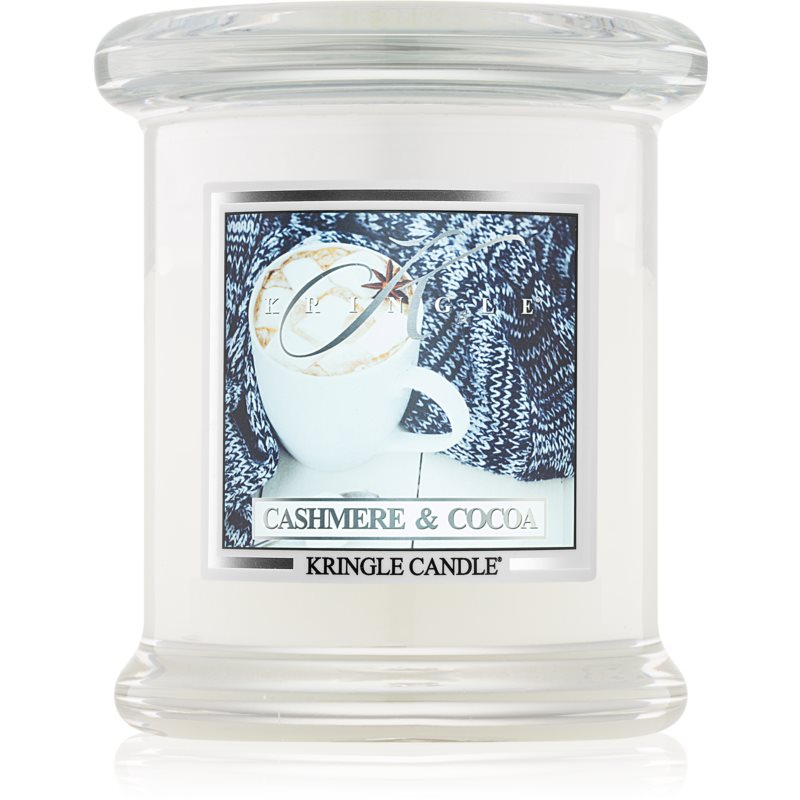 Kringle Candle Cashmere & Cocoa vonná svíčka 411 g