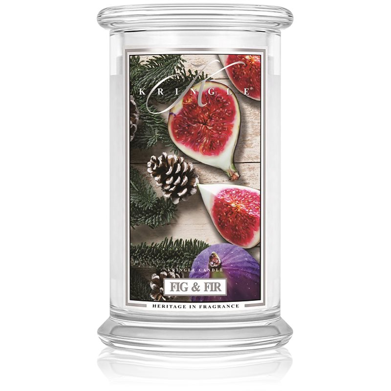 

Kringle Candle Fig & Fir aроматична свічка