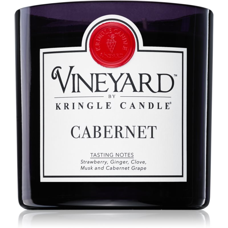 Kringle Candle Vineyard Cabernet vonná sviečka 737 g