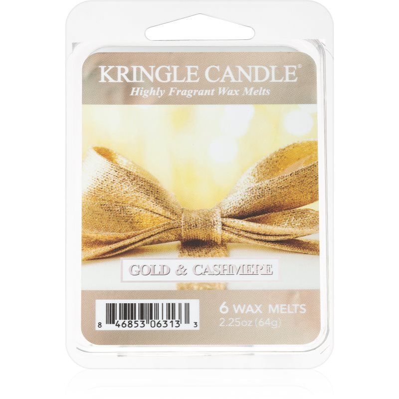Kringle Candle Gold & Cashmere vosek za aroma lučko 64 g