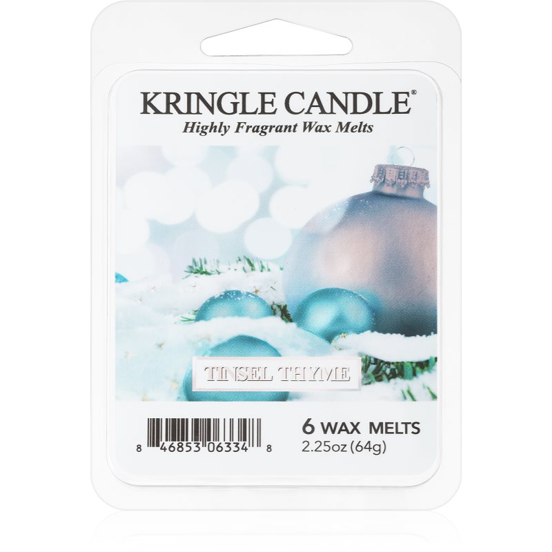 Kringle Candle Tinsel Thyme vosek za aroma lučko 64 g