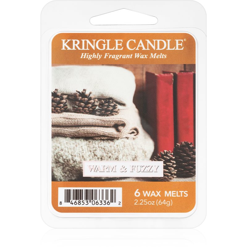 Kringle Candle Warm & Fuzzy vosek za aroma lučko 64 g