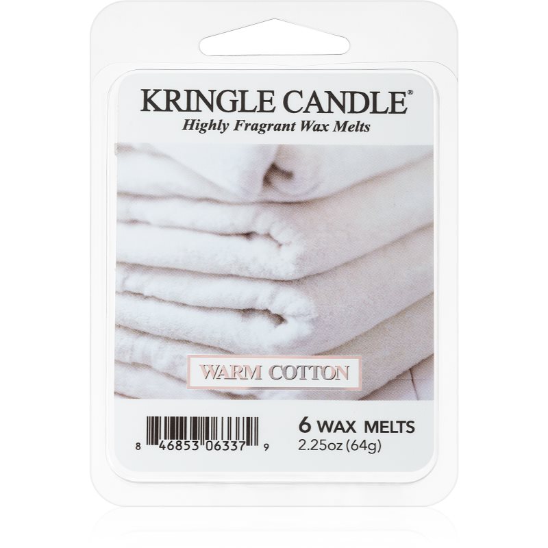 Kringle Candle Warm Cotton illatos viasz aromalámpába 64 g