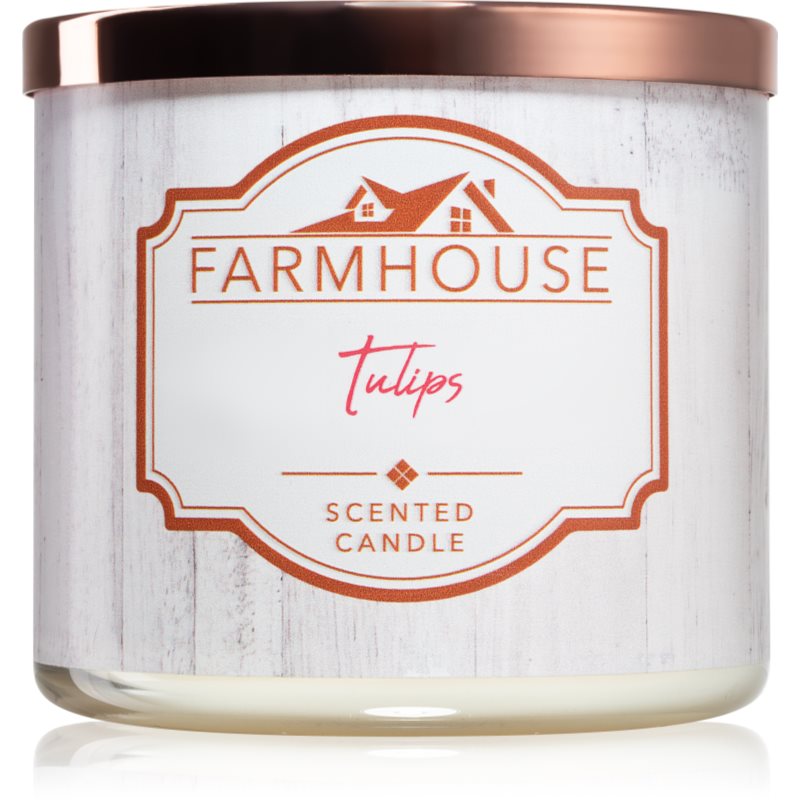 

Kringle Candle Farmhouse Tulips aроматична свічка
