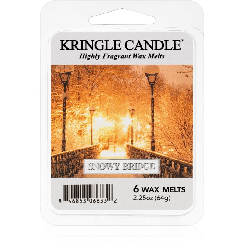 Kringle Candle Snowy Bridge vosek za aroma lučko 64 g
