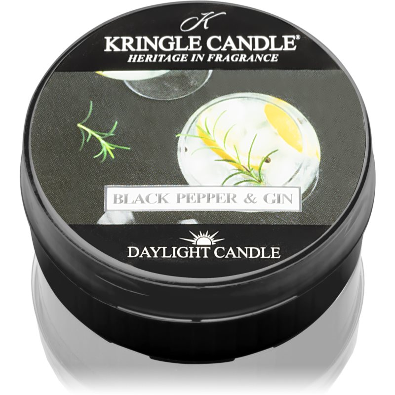 E-shop Kringle Candle Black Pepper & Gin čajová svíčka 42 g