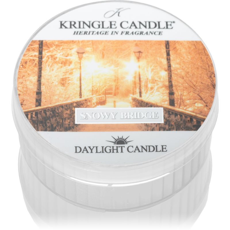 Kringle Candle Snowy Bridge čajna sveča 42 g