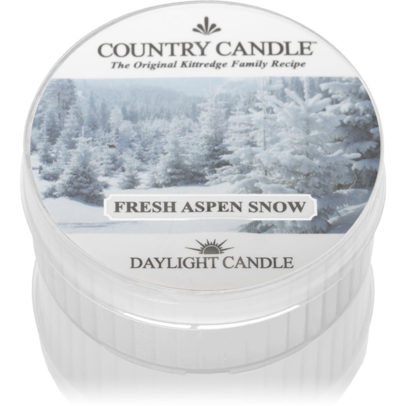 Country Candle Fresh Aspen Snow čajna sveča 42 g