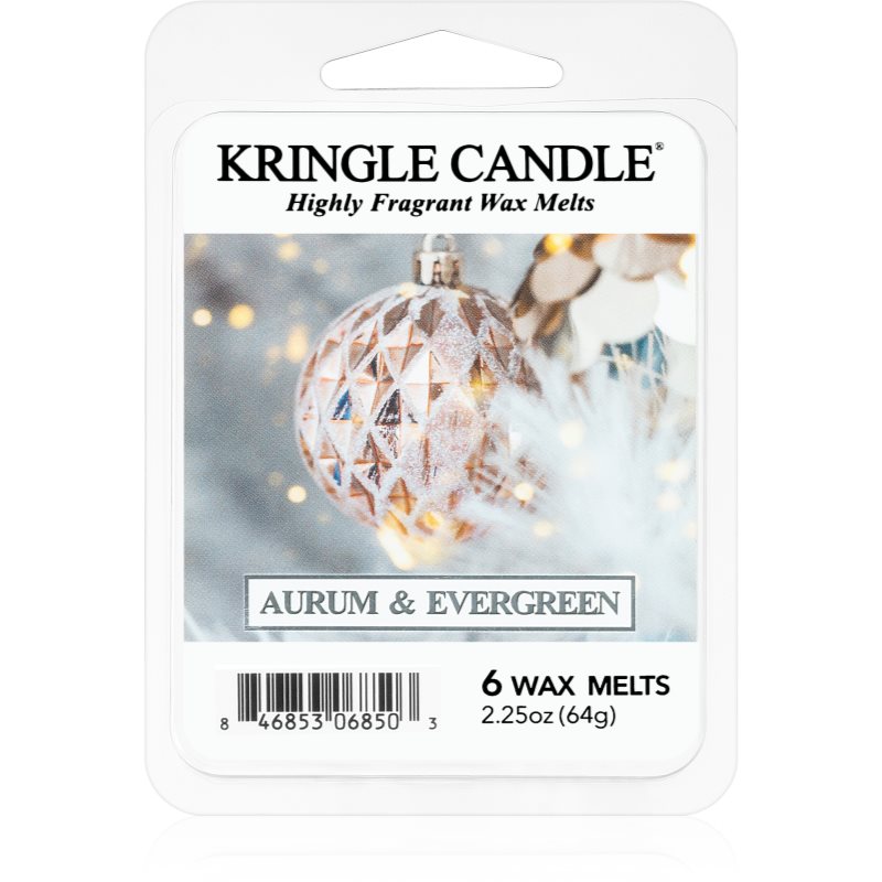 Kringle Candle Aurum & Evergreen vaško lydinys 64 g