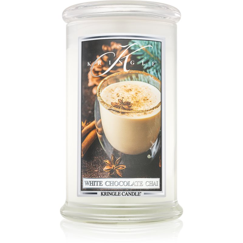 Kringle Candle White Chocolate Chai vonná sviečka 624 g