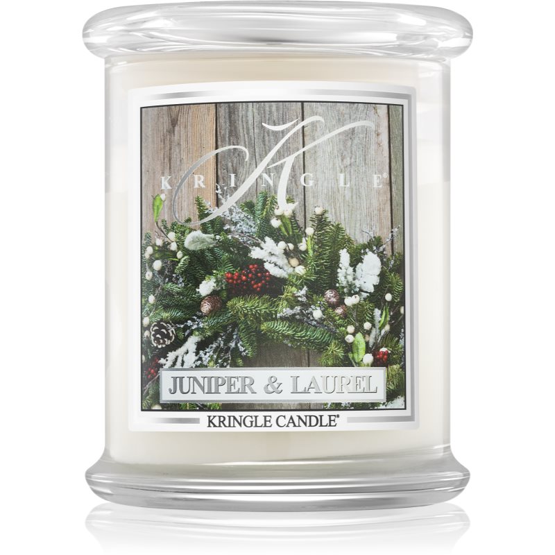 Kringle Candle Juniper & Laurel vonná sviečka 411 g