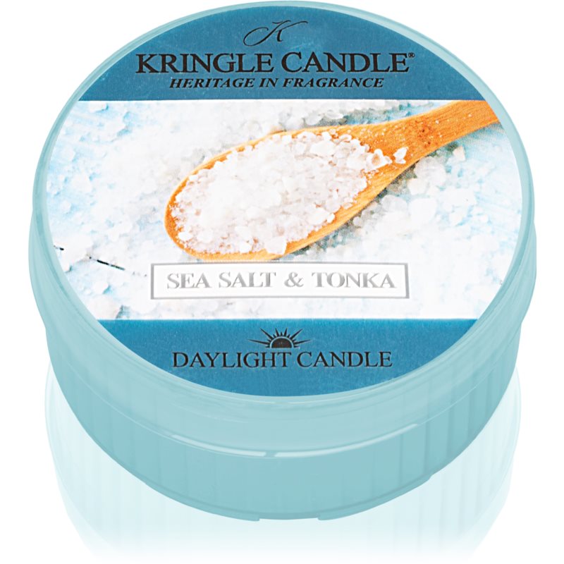 Kringle Candle Sea Salt & Tonka Tealight Candle 42 G
