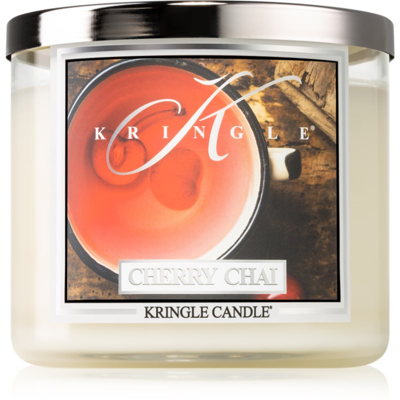 Kringle Candle Cherry Chai scented candle 411 g
