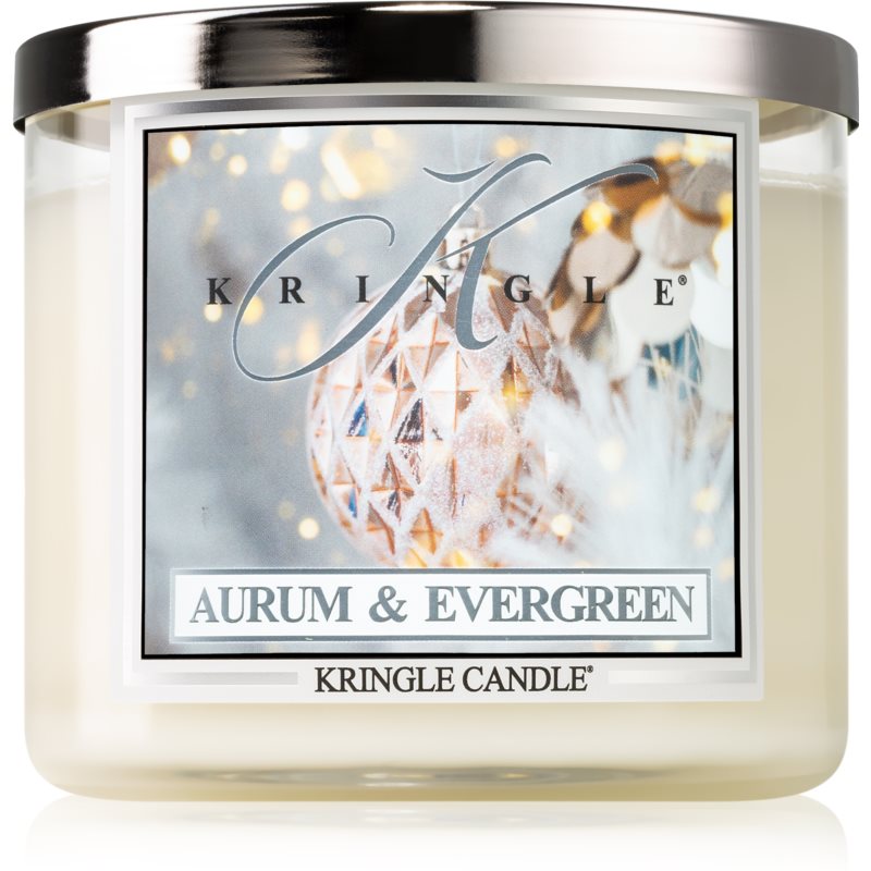 Kringle Candle Aurum & Evergreen kvapioji žvakė 411 g