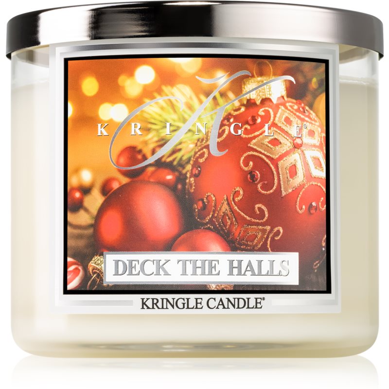 Kringle Candle Kringle Candle Deck The Halls αρωματικό κερί I. 411 γρ