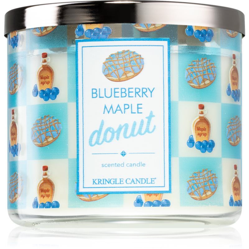Kringle Candle Blueberry Maple Donut vonná svíčka 411 g
