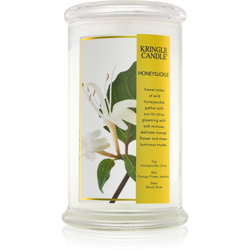 Kringle Candle Honeysuckle Scented Candle 624 G