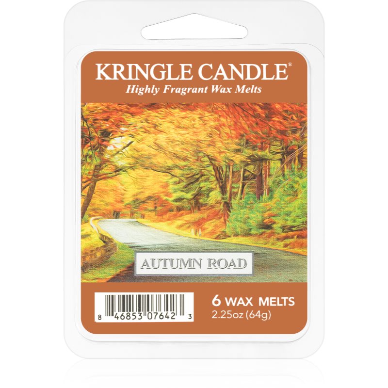 Kringle Candle Autumn Road illatos viasz aromalámpába 64 g