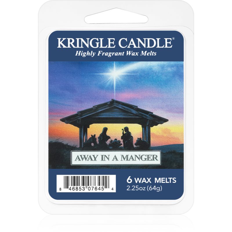 Kringle Candle Away in a Manger illatos viasz aromalámpába 64 g