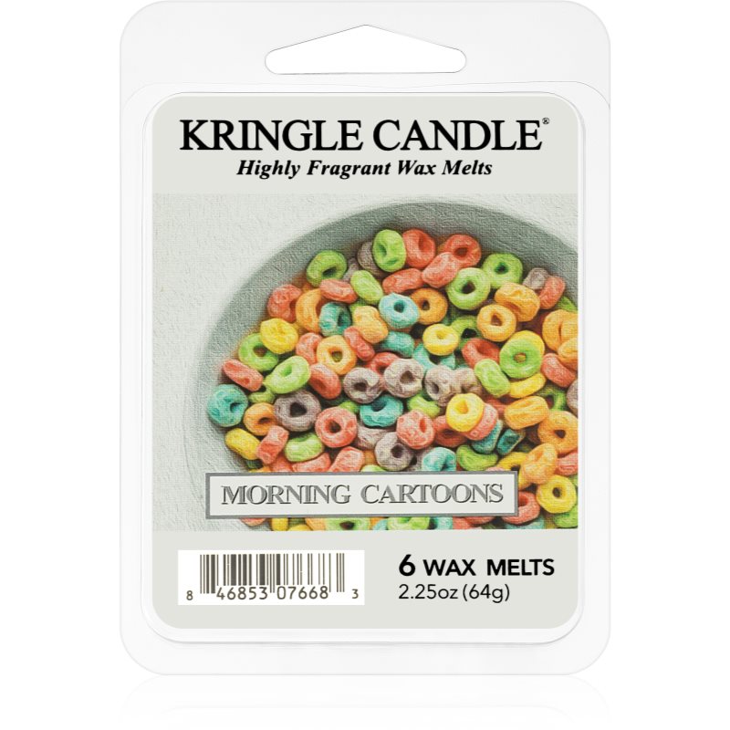 Kringle Candle Morning Cartoons vosek za aroma lučko 64 g
