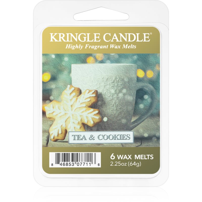 Kringle Candle Tea & Cookies віск для аромалампи 64 гр