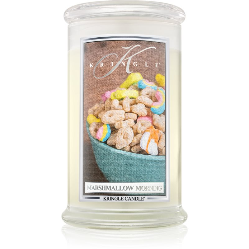 Kringle Candle Marshmallow Morning scented candle 624 g
