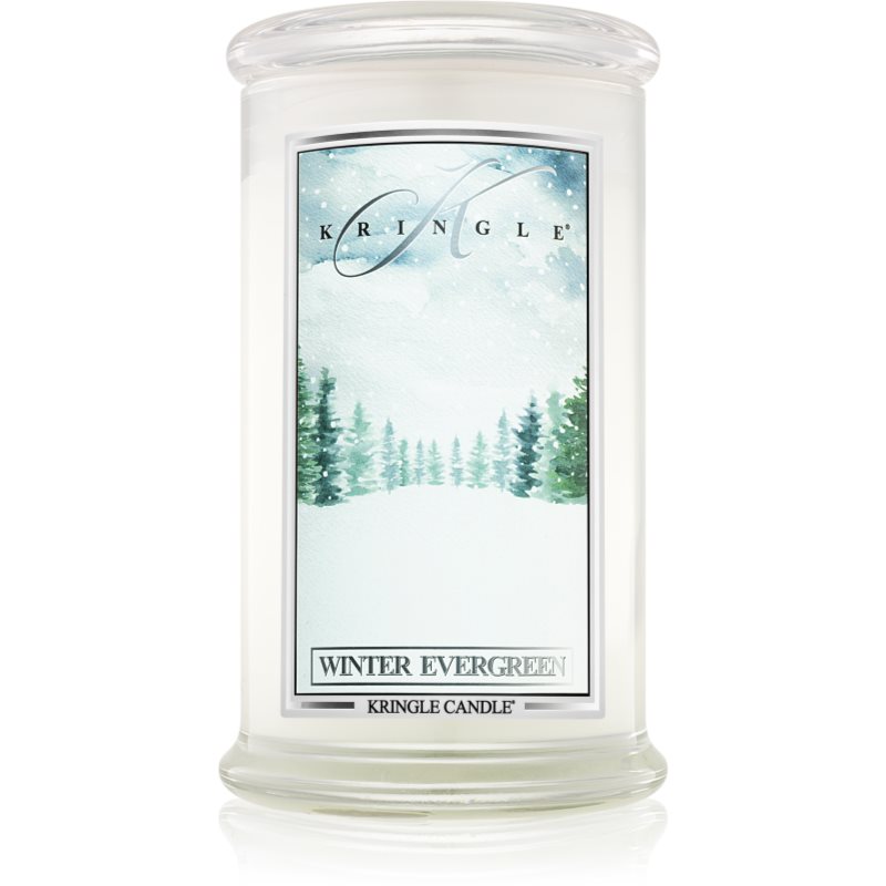 Kringle Candle Winter Evergreen dišeča sveča 624 g