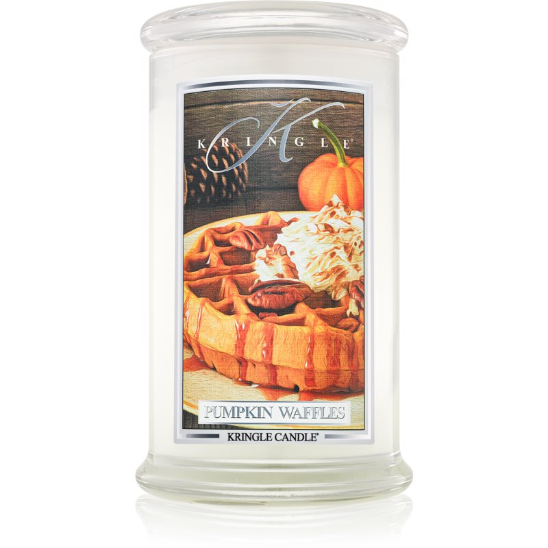 E-shop Kringle Candle Pumpkin Waffles vonná svíčka 624 g