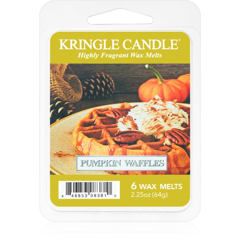 Kringle Candle Pumpkin Waffles illatos viasz aromalámpába 64 g