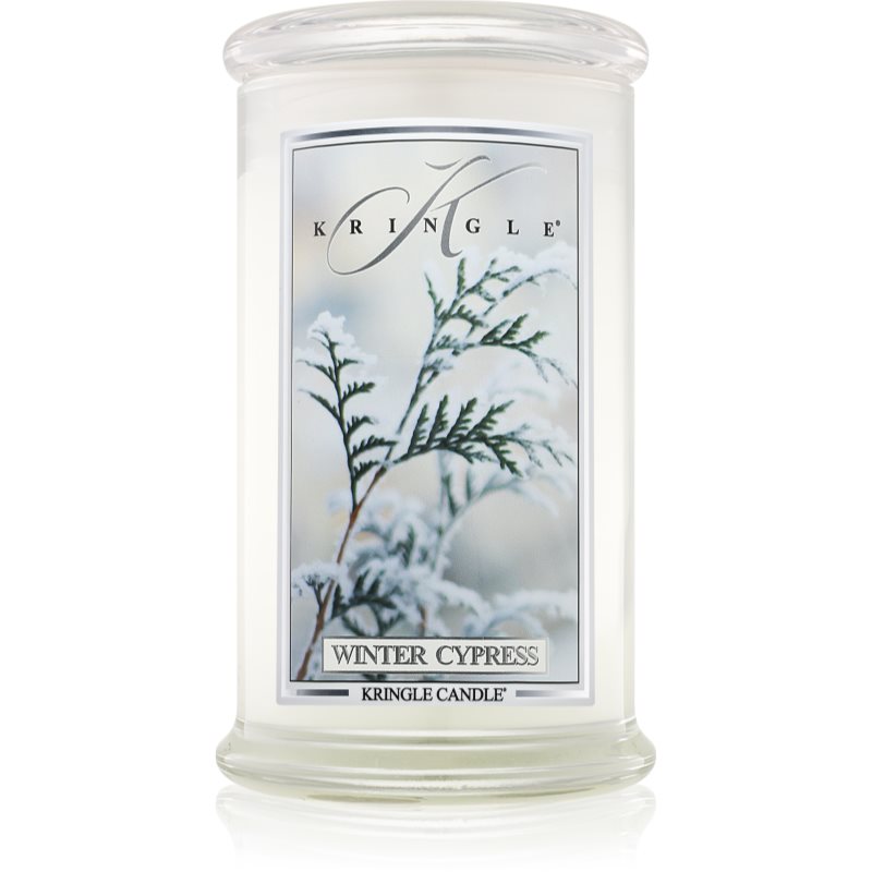 Kringle Candle Winter Cypress illatgyertya 624 g akciós termékkép 1