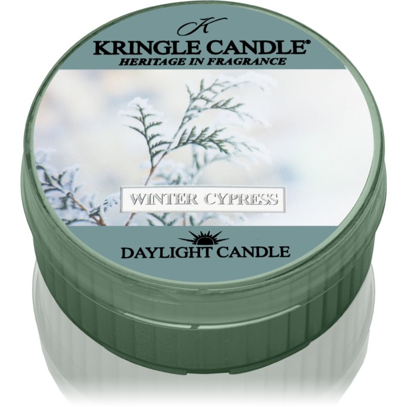 Kringle Candle Winter Cypress čajová svíčka 42 g