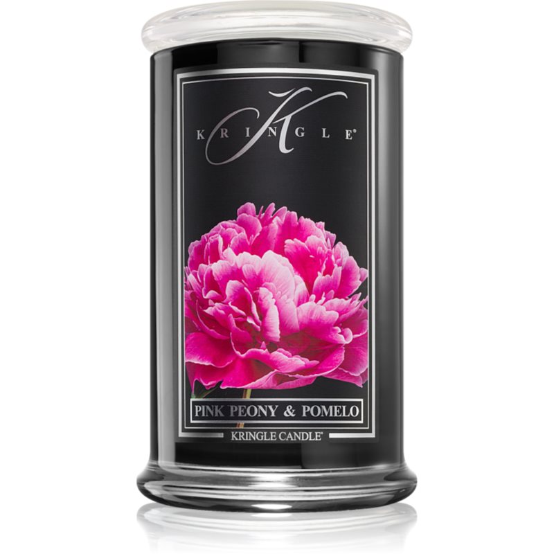 Kringle Candle Pink Peony & Pomelo illatgyertya 623 g akciós termékkép 1