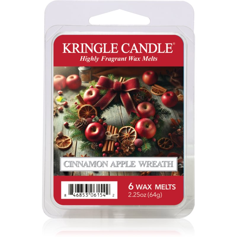Kringle Candle Cinnamon Apple Wreath vosk do aromalampy 64 g