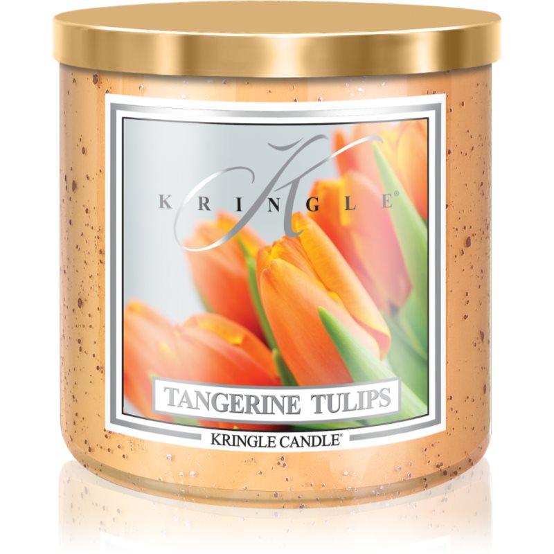 Kringle Candle Tangerine Tulips vela perfumada 467 g