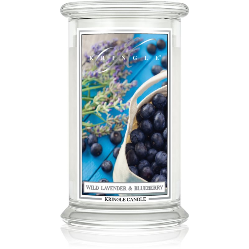 Kringle Candle Classic Wild Lavender & Blueberry vela perfumada 623 g
