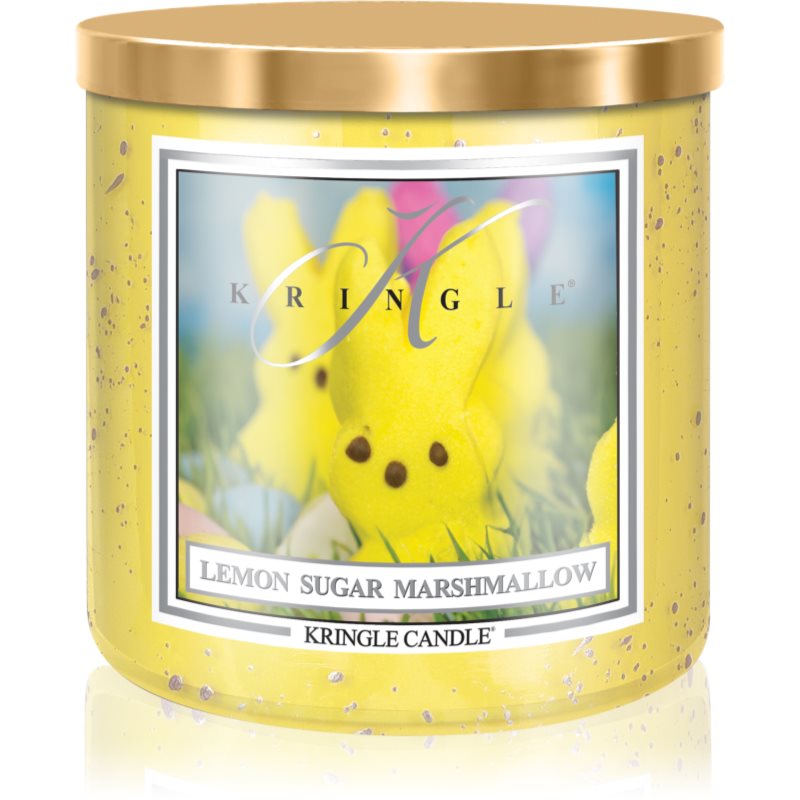 Kringle Candle Lemon Sugar Marshmallow scented candle 467 g