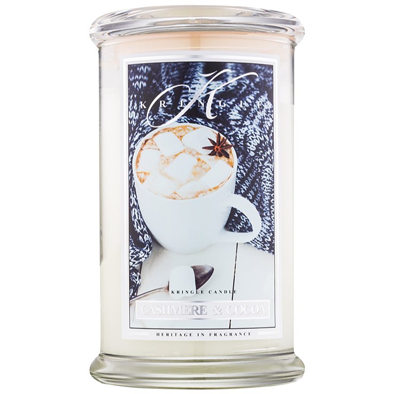 Kringle Candle Cashmere & Cocoa scented candle 624 g

