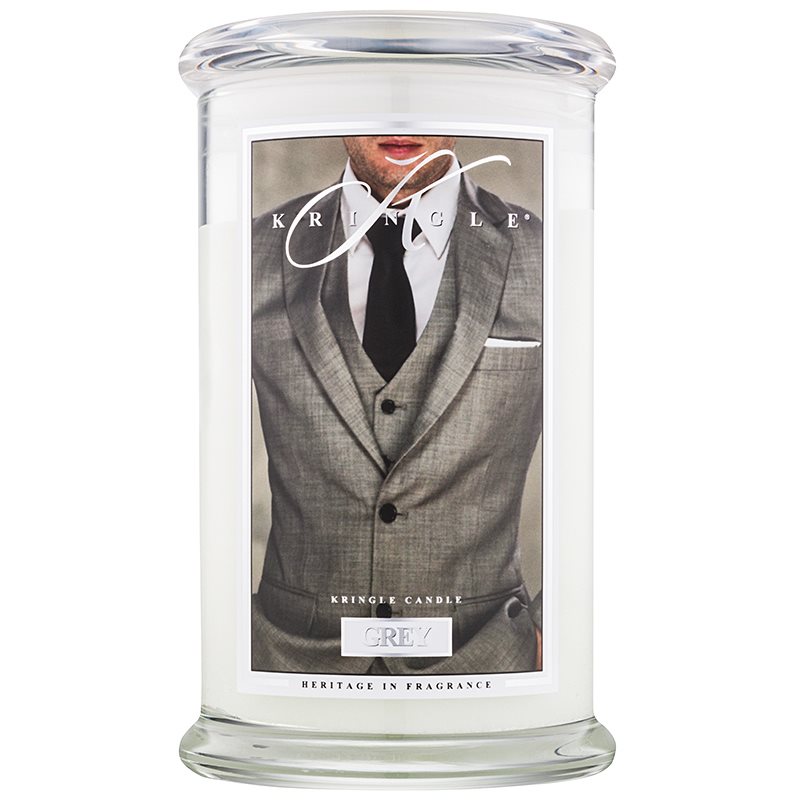

Kringle Candle Grey ароматизована свічка