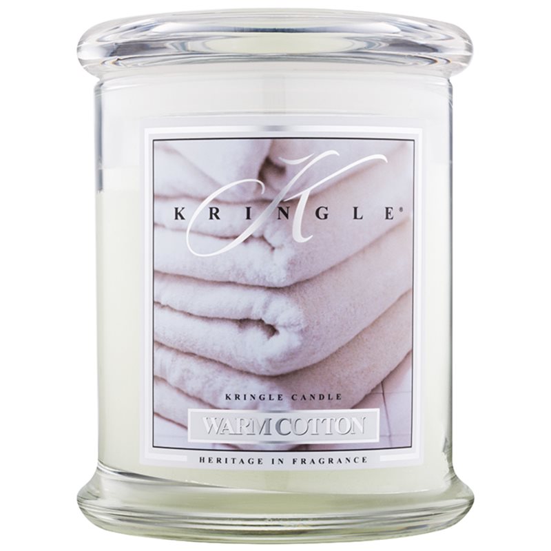 Kringle Candle Warm Cotton vonná svíčka 411 g