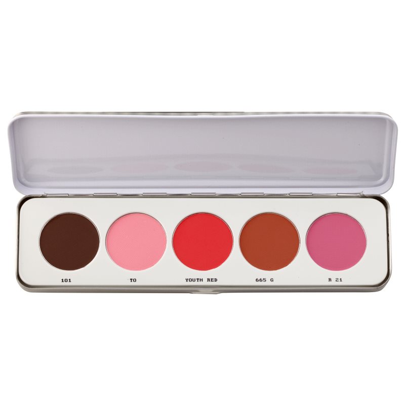 

Kryolan Basic Face & Body палетка рум'ян 5 відтінків