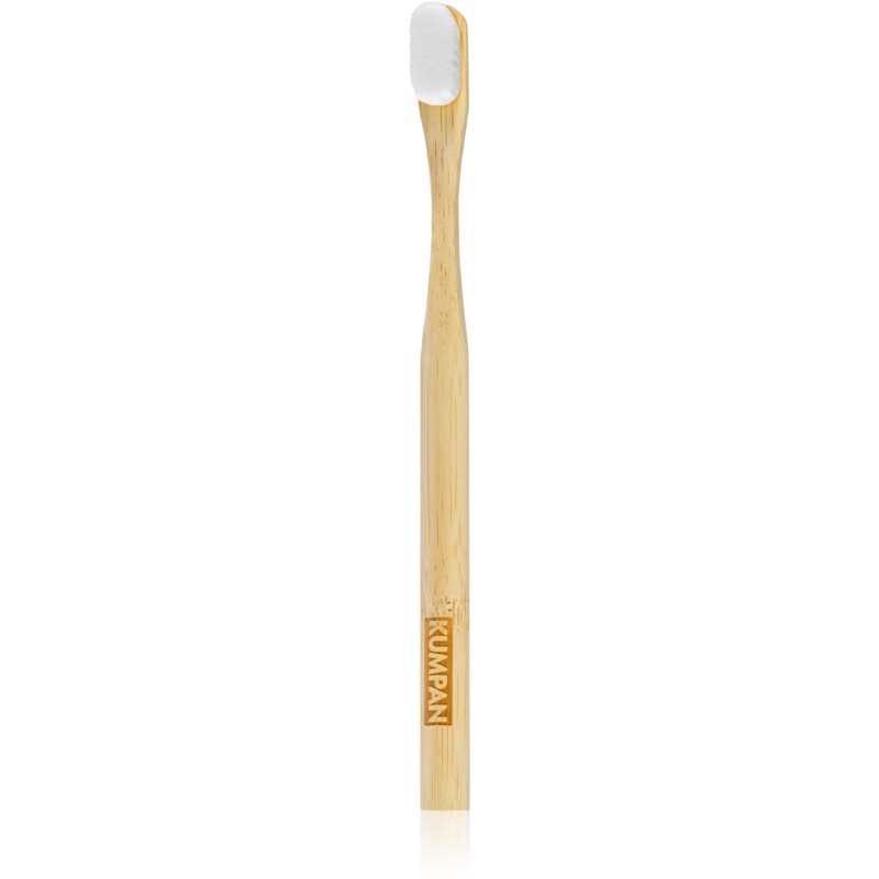 KUMPAN Bamboo Toothbrush bambukinis dantų šepetėlis 1 vnt.