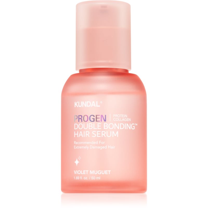 KUNDAL Progen Double Bonding Hair Serum restorative hair serum for nourish and shine 50 ml