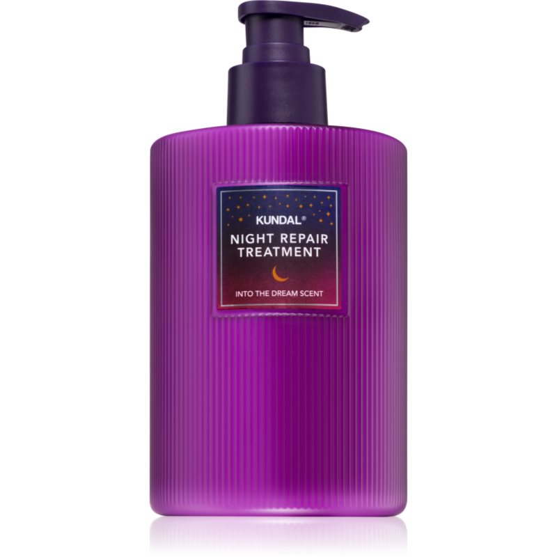 KUNDAL Night Repair Into The Dream posilňujúca starostlivosť pre zdravé a krásne vlasy 470 ml