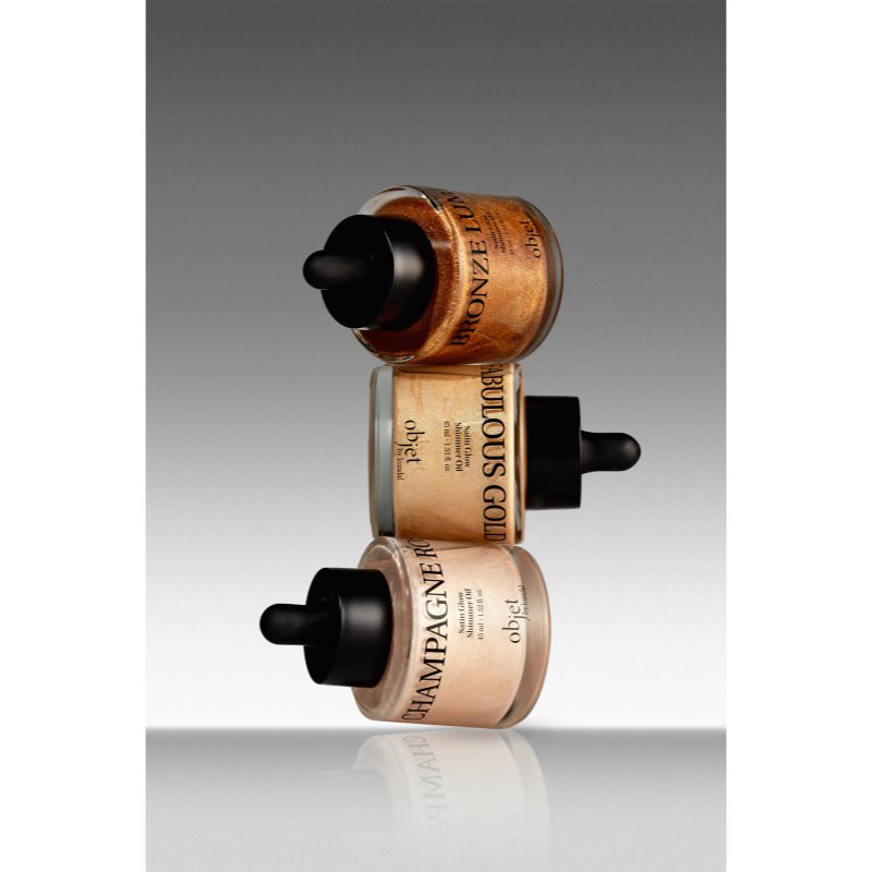 KUNDAL Objet Satin Glow Shimmer Oil Glitzeröl mit feuchtigkeitsspendender Wirkung Farbton Bronze Lumier 45 ml (Bild 6)