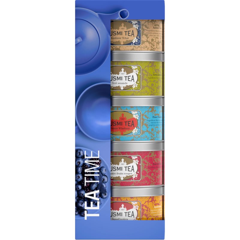 Kusmi Tea Afternoon Teas sypaný čaj (darčeková sada)